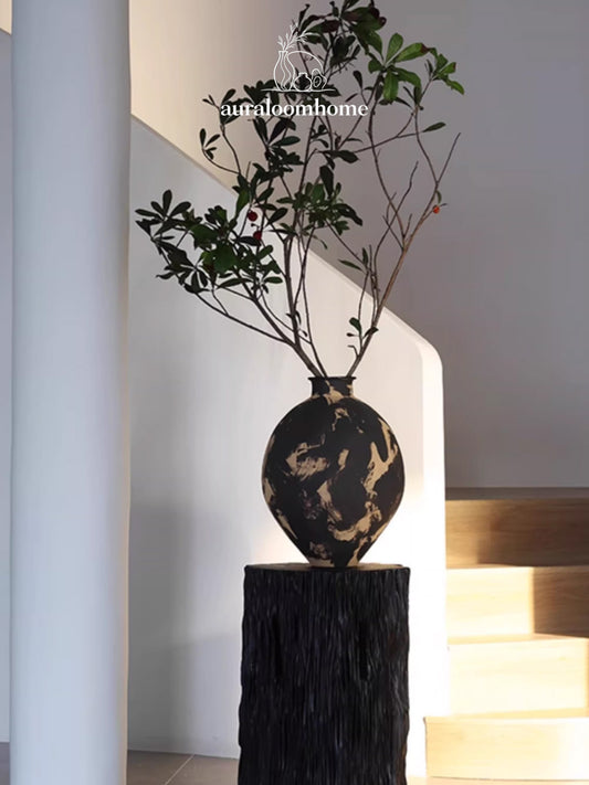 Ink Serenity Grand Ceramic Vase