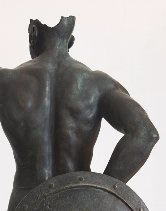 Guardian Shield Sentinel Sculpture