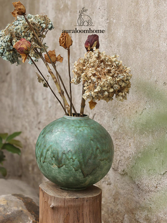 Celadon Whisper Wabi Vase