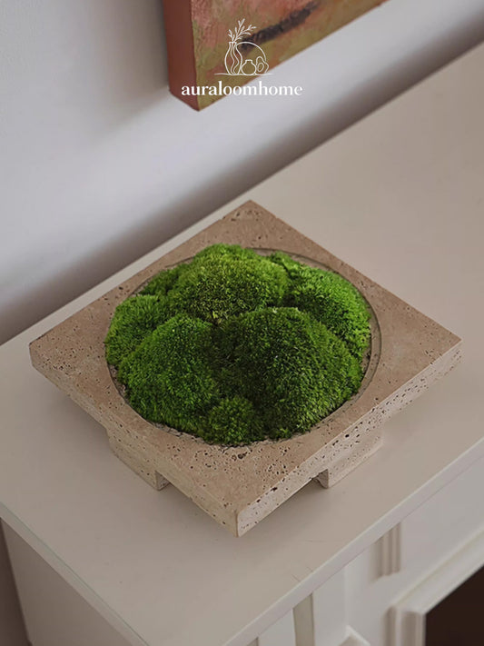 Mossstone Harmony Travertine Accent Piece