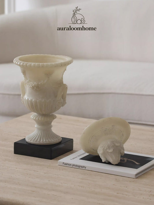 Château Jade Revival Decorative Vase